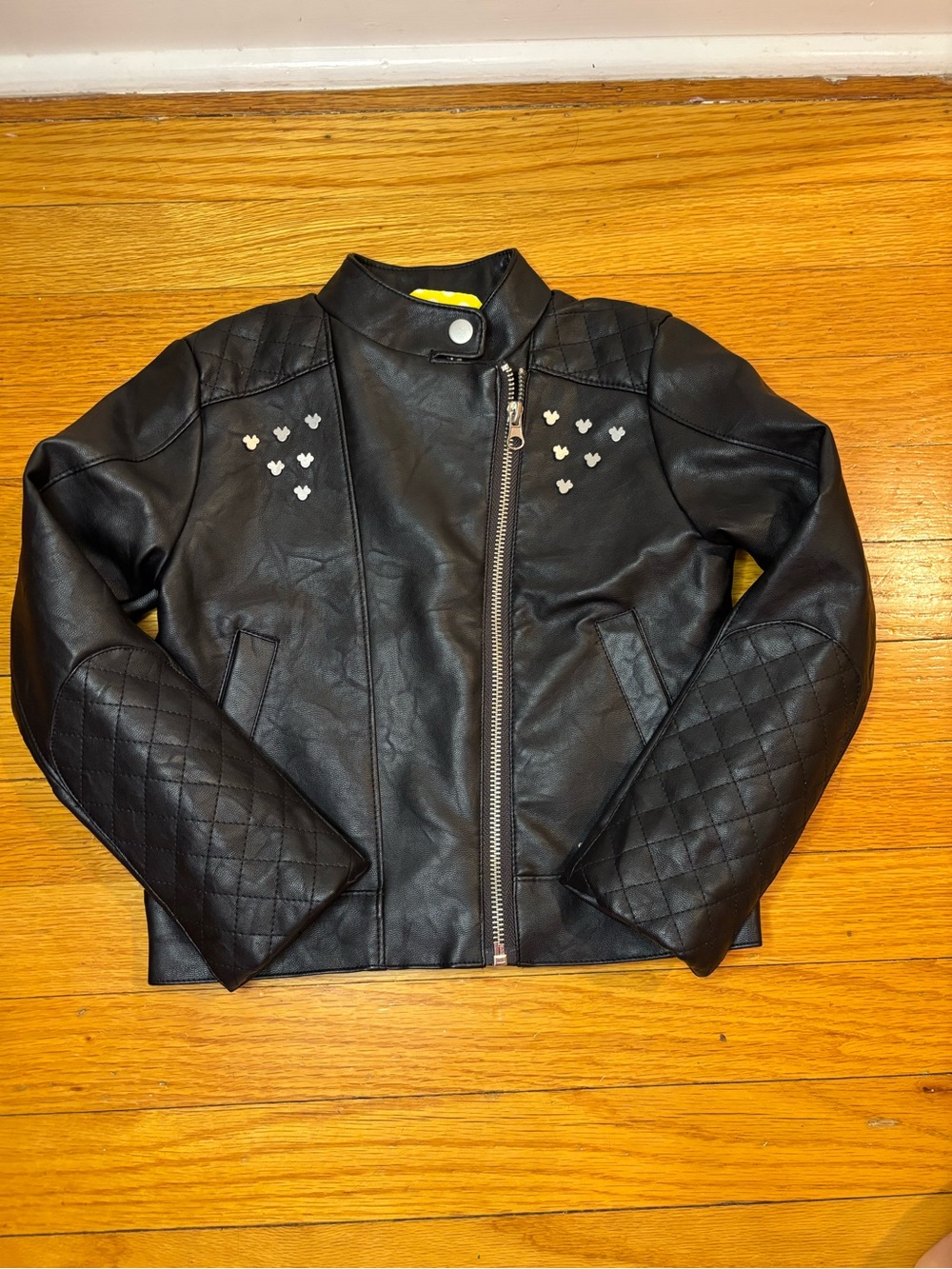 Disney Minnie leatherette jacket toddler girl 4yrs old